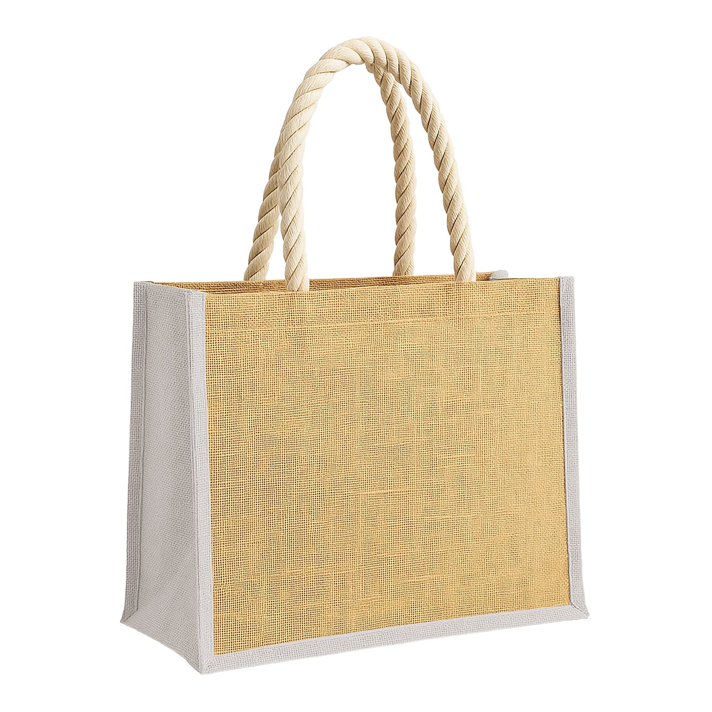 Borsa Juta Mare Manici in Corda Borsa