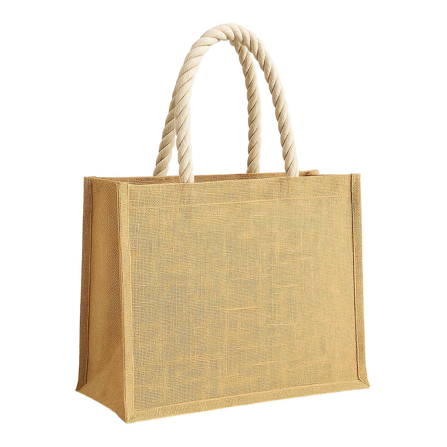 Borsa Juta Mare Manici in Corda Borsa